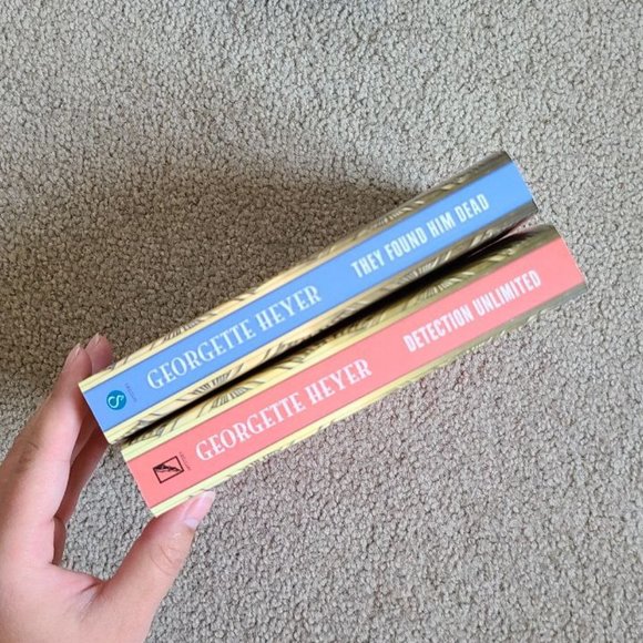 4/25 They Found‎ Him Dead and Detection Unlimited by Georgette Heyer - Paperback - Picture 6 of 8